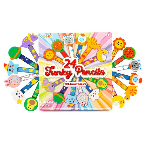 Kids pencils and eraser - kids,