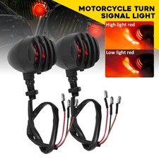 2PCS Motorcycle Black Bullet