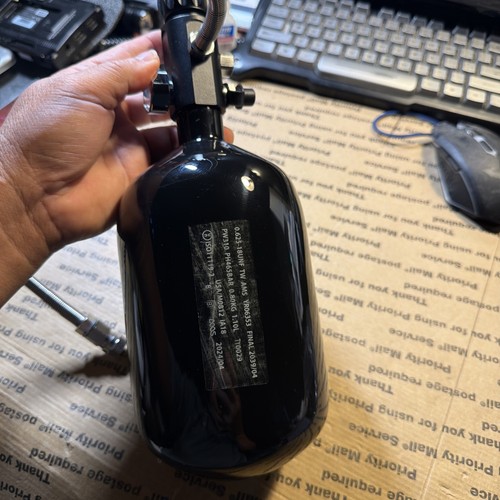 Paintball tank system black - paintball, system,