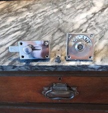 VINTAGE CHROME VACANT ENGAGED