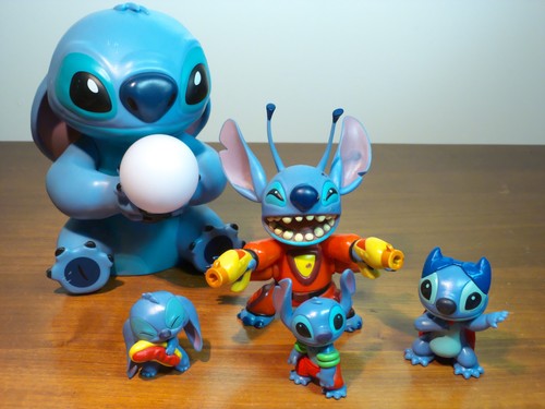 Disney stitch lamp 4 figure - disney,