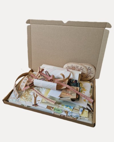 Vintage wallpaper box - vintage,