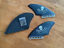 Surfboard Keel Fins - Futures Base , Large  , Sea Shepherd Honeycomb