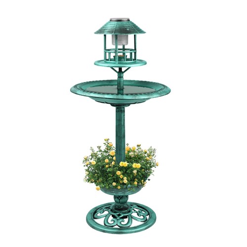 Bird hotel feeder bath - &, with