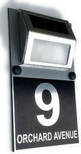 Solar LED House Numbers