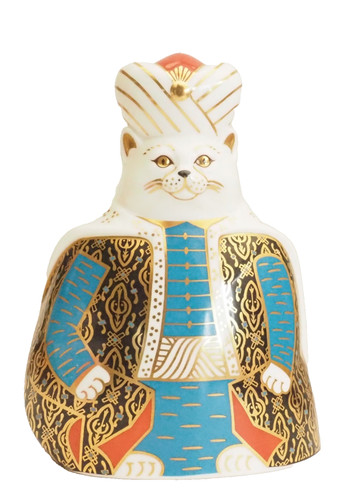 Royal crown derby cats - derby,