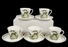 5x Vintage Figgjo Flint Turi