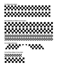 2 Tone Check Chequers Set