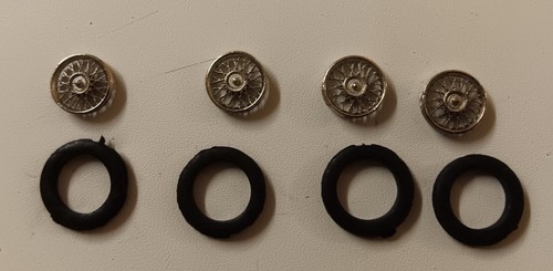 1/43rd scale wire wheels
