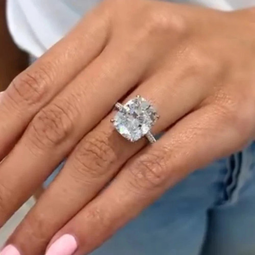 4ct cushion cut - 4ct,