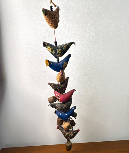 Handmade hanging mobile fabric - handmade,