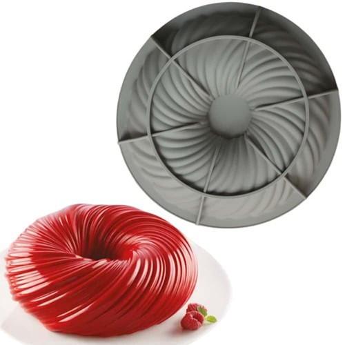 Thickened cake baking