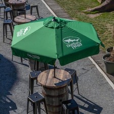 Dogfish head market umbrella - For inside or outside - mancave, home bar!