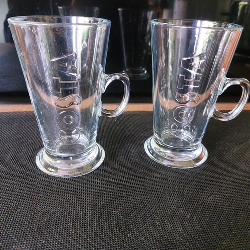 Costa coffee glasses latte - coffee,