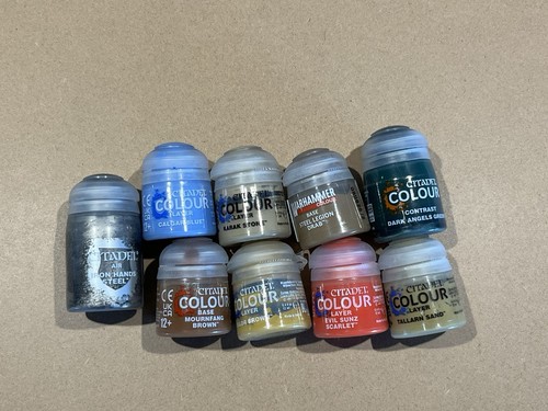 Warhammer citadel model paint - model,