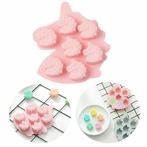 Unicorn pink silicone mould - unicorn,