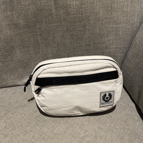Belstaff waistpack chalk white - belstaff,