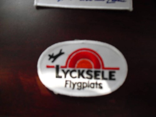 Embroidered patch lycksele - patch,