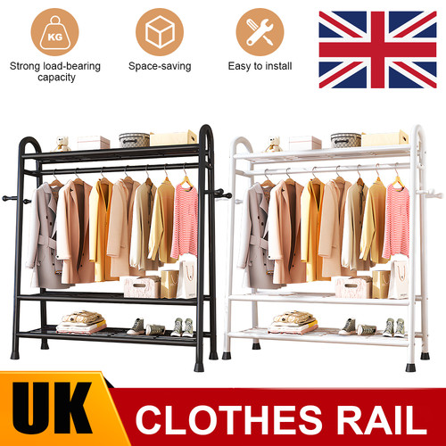 Heavy duty clothes - clothes, rail