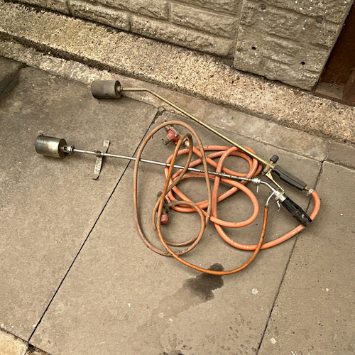 Butane gas brazing torch kit - brazing,