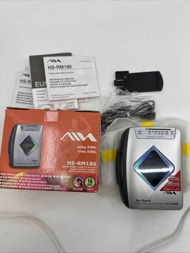 New box aiwa cassette - new,