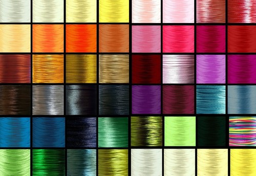 Rattail satin silky cord - satin, 1mm
