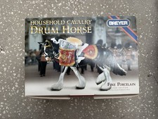 NEW Breyer #79199 Porcelain Household Cavalry Drum Horse Gypsy Vanner Othello