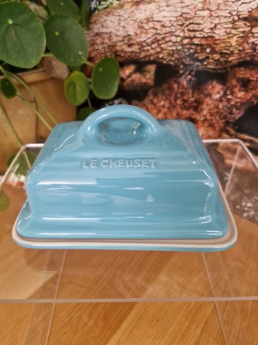 Creuset butter dish with - butter,
