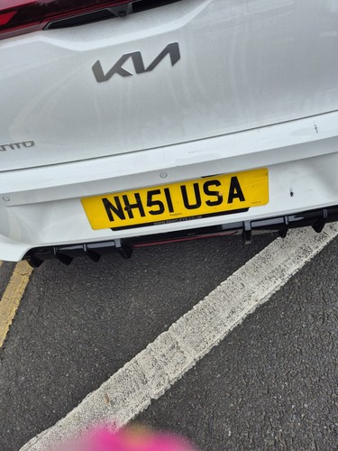 Nh51usa private number plate - private,