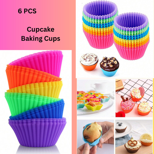 Reusable silicone cupcake - silicone,