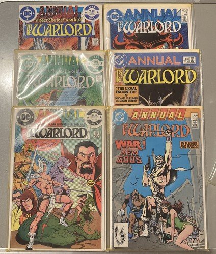 The warlord annual comics - warlord,