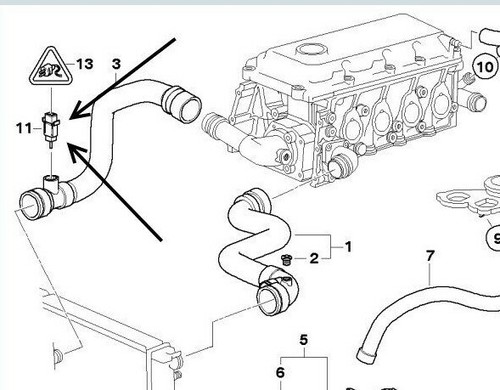 New bmw genuine cooling - new, system