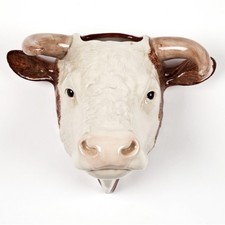 QUAIL CERAMICS Hereford Bull