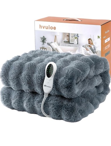 Heated throw 180x150cm - heated,
