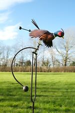 Pheasant Bird Rocking Balancing Garden Ornament Decoration Flying Rocker Stake