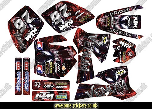 Ktm sx50 graphics mini - ktm,