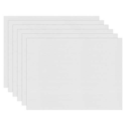 6pcs 4mm corrugated plastic - 6pcs,