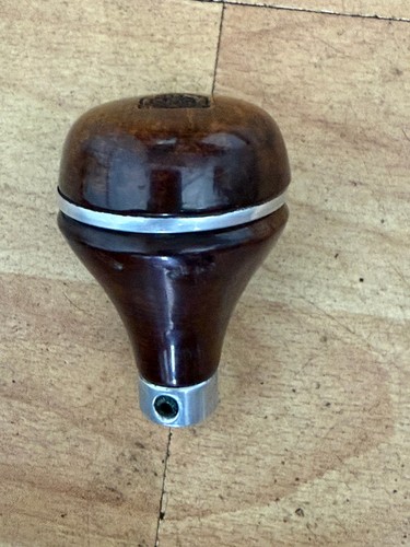 Genuine jaguar wooden - wooden, gearknob