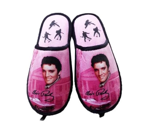 Elvis presley pink - elvis, slippers