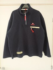 Murphy & NYE Fleece 1/4 Zip Jacket Navy Size L