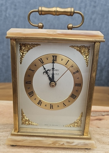 Vintage metamec quartz brass - vintage,