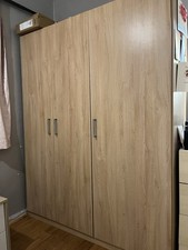 3-Door Wardrobe Cupboard –
