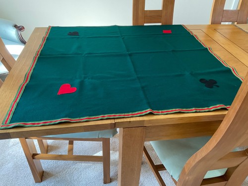Card table cloth - cloth, bridge