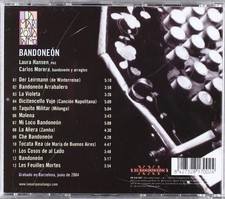 Laura Hansen And Carlos Morera Bandoneon (CD) Album