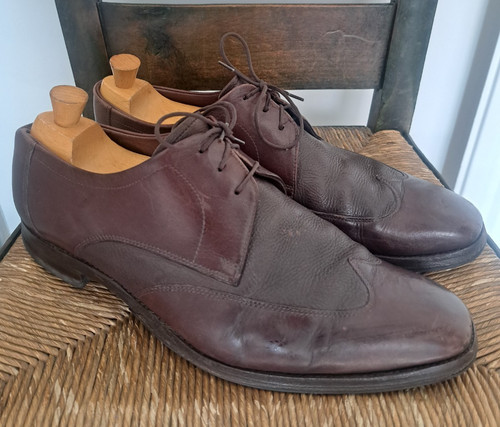 Loake brown brogues shoes - loake,