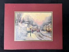Thomas Kinkade Village Christmas Print No. 36035