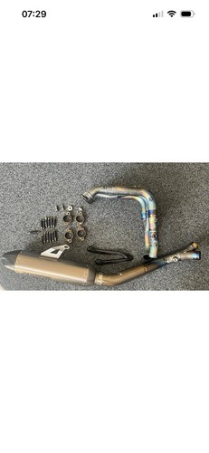 Bmw s1000rr exhaust - bmw, titanium