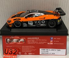 Slot Car NSR 0408 Mclaren 720S #96 Y. Co British Gt 2020