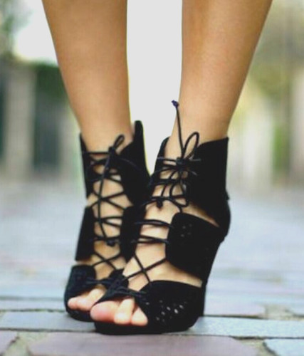 Zara black faux leather - zara, shoes