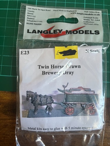 Langley model twin horse - langley,